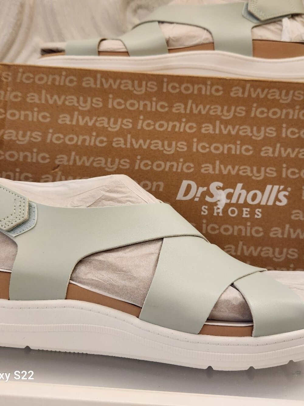 Dr. Scholl's Time Off Sea Wedge Sandals. NIB. Size 11